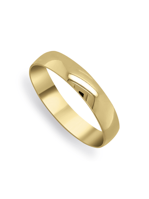 Yellow Gold Men's Comfort Fit Wedding Band