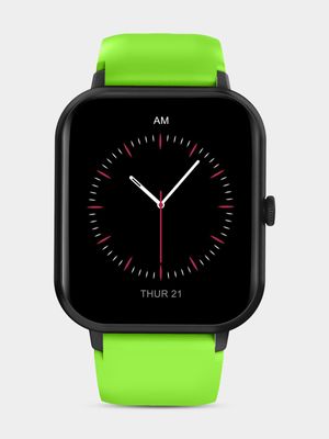 Volkano Chroma Series Green Silicone Smart Watch