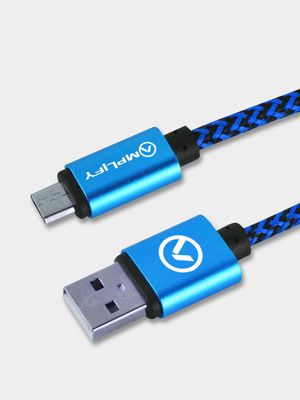 Amplify Linked series Micro USB braided cable