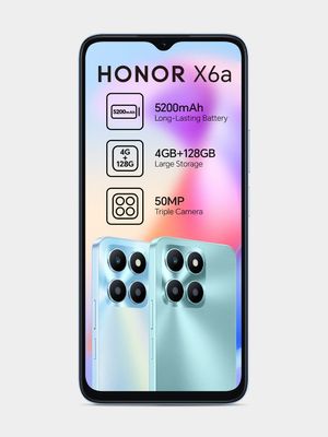 Honor X6A Silver Dual Sim with 15GB Telkom Sim