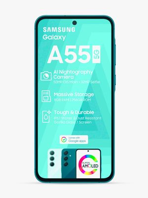 Samsung A55 Dual Sim +15GB Telkom Free Sim