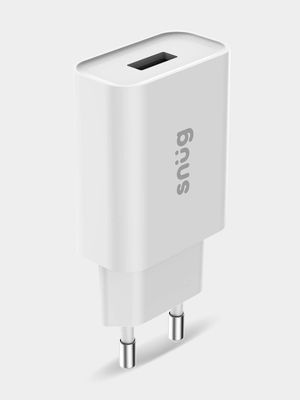 Snug Lite 1 Port Home Charger With Type-C Cable 2.1AMP