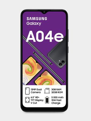 Samsung Galaxy A04e Dual Sim with 15GB Telkom Sim