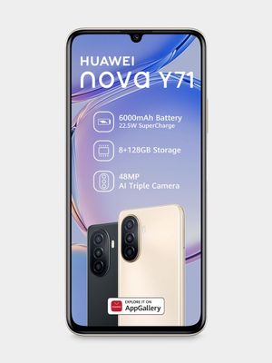Huawei Y71 Dual Sim with 15GB Telkom Sim