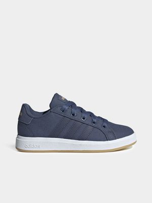 Junior adidas Grand Court Navy Sneaker