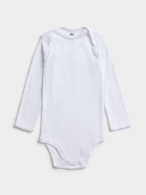 Jet Infant Boys White Body Vest
