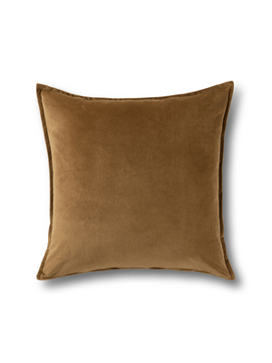 scatter cushion dh velvet gold 60x60cm
