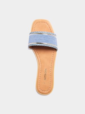 Jet Women's Blue Denim Sandals