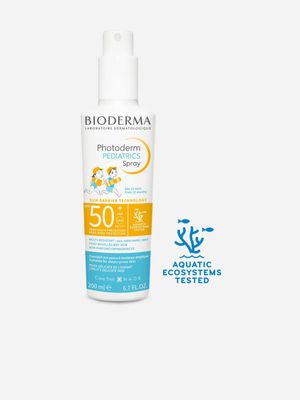 Bioderma Photoderm  SPF50+ Pediactrics Milk Spray Bottle
