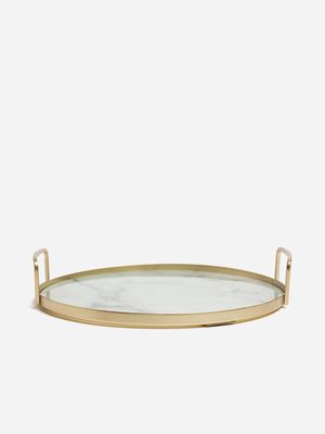 Jet Home Marble Tray 25cm