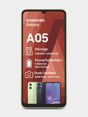 Samsung Galaxy A05  Dual Sim 3G 15GB + 6GB FREE Telkom Sim