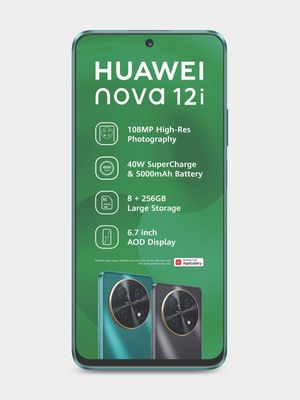 Huawei nova  12i 3G Dual Sim with 15GB + 6GB FREE Telkom Sim