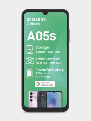 Samsung Galaxy A05s  Dual Sim 3G 15GB + 6GB FREE Telkom Sim