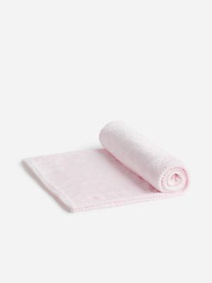 Jet Home Infant Pink Waffle Fleece Blanket