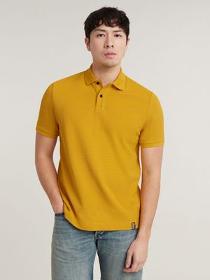 G-Star Men's Essential Yellow Polo