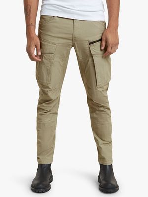 G-Star Men's Rovic Zip 3D Regular Tapered Light Green Pants