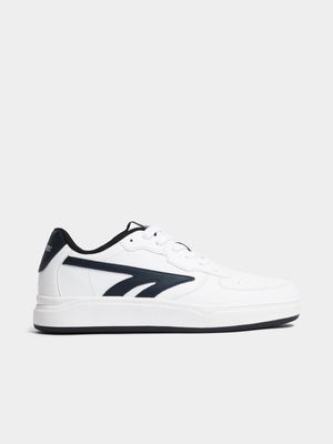 Mens Hi-Tec Court Varsity White/Navy Sneaker