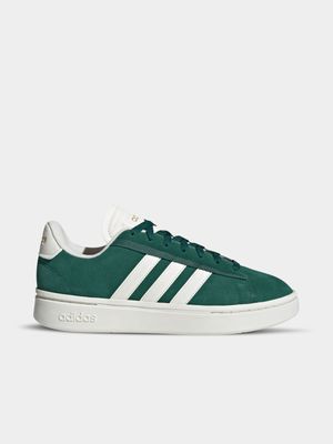 Womens adidas Grand Court Alpha Green/White/Gold Sneakers
