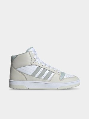 Mens adidas Turnaround Grey/White Mid Sneakers