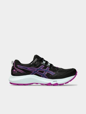 Womens Asics Gel-Sonoma 7 Black/Blue Expanse Trail Running Shoes