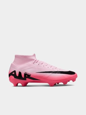 Mens Nike Mercurial Superfly 9 Academy MG Pink/Black Soccer Boots
