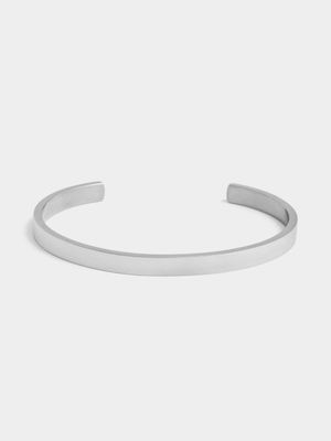 Gents Stainless Steel 5mm Cuff Bracelet