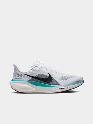Mens Nike Air Zoom Pegasus 41 White/Black/Blue Running Shoes