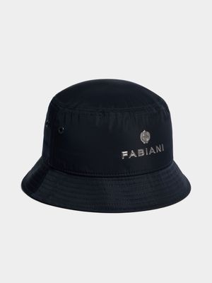 Fabiani Men's Sport Lux Navy Bucket Hat