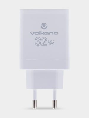 Volkano Quad Series 2 PD Type-C 2 USB A 2.4 Adapter