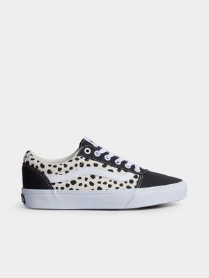 Women's Vans Ward Dots Black/White Sneaker