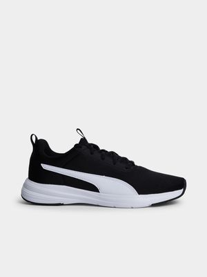 Junior Puma Rickie Runner Black/White Sneaker