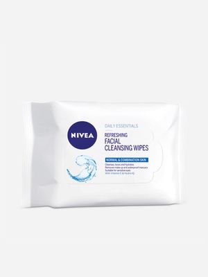 Nivea Daily Essentials Refreshing Facial Cleansing Wipes