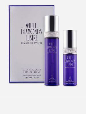 Elizabeth Taylor White Diamonds Lustre Eau de Toilette Combi Pack