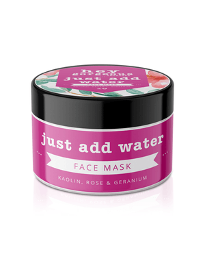 Hey Gorgeous Just Add Water Kaolin Rose & Geranium Face Mask