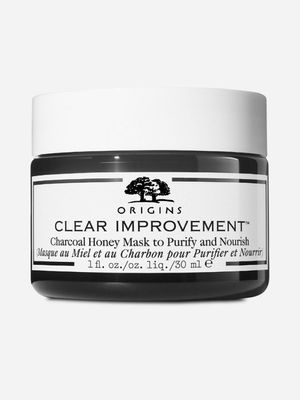 Origins Clear Improvement™ Charcoal Honey Mask to Purify & Nourish Travel Size
