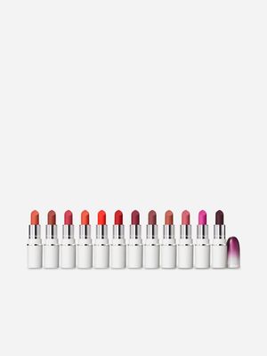 MAC Lips By The Dozen Mini Powder Kiss Lipstick Set