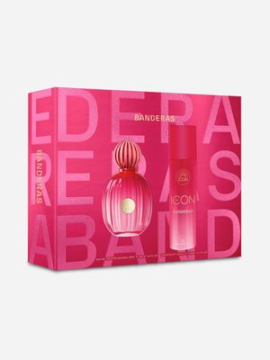Banderas The Icon Femme and Deo Gift set