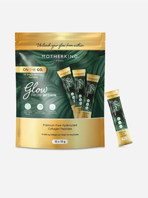 Motherkind Glow From Within Collagen Single Serving Sachets