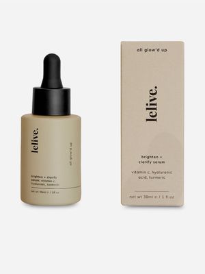 lelive. All glow'd up | brighten + clarify serum