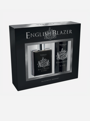 Yardley English Blazer Black Eau De Parfum & Deo Gift Set