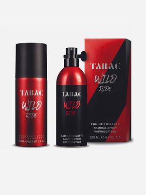 Tabac Wild Ride Eau De Toilette Natural Spray 125ml & Deo Gift Set