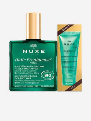 Nuxe Huile Prodigieuse Neroli with FREE 30ml shower gel