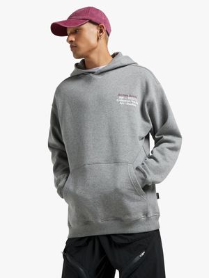 Archive Men's Graphic Grey Meange Hoodie