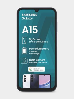 Samsung Galaxy A15 Dual Sim and 15GB/6GB Free me Telkom Sim