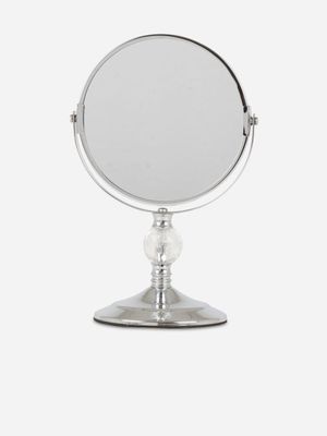 zara bathroom mirror silver