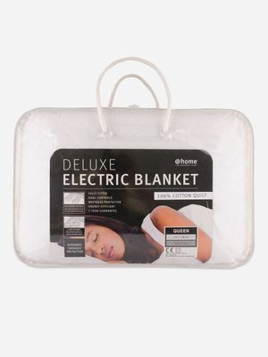 electric blanket 100% cotton quilted top