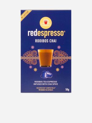 red espresso  rooibos capsules chai