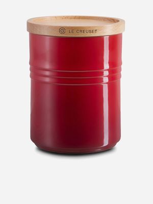 Le Creuset Storage Jar Medium Cerise 10cm