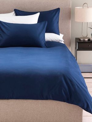 Gold Seal Certified Egyptian Cotton 300 Thread Count Duvet Cover Set Ink