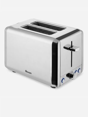 swan classic toaster stainless steel 2 slice
